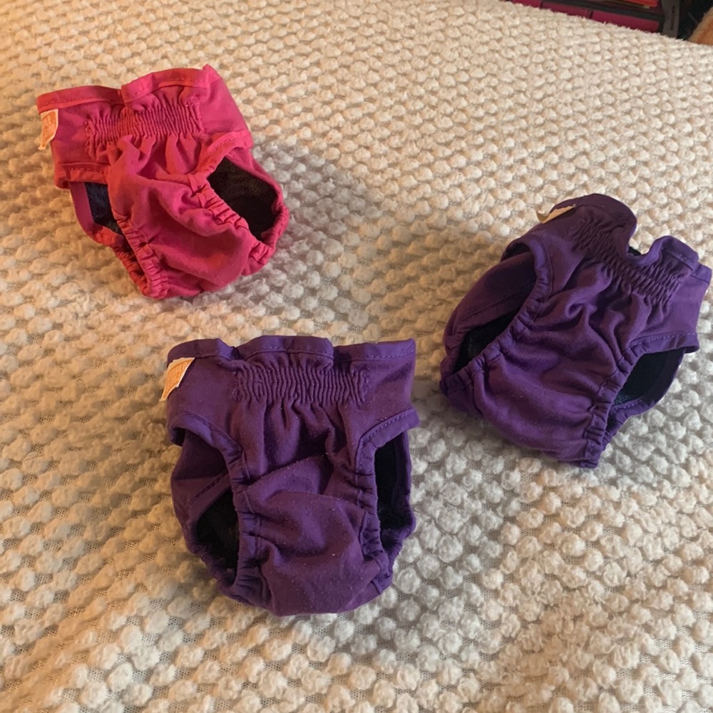 3 dog diapers